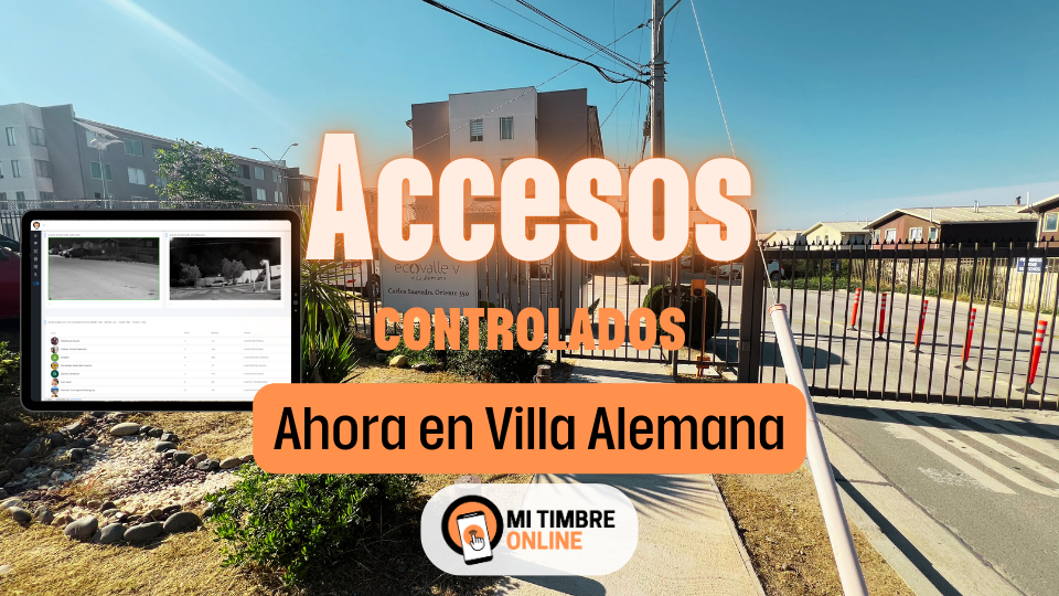 Control de accesos Villa Alemana